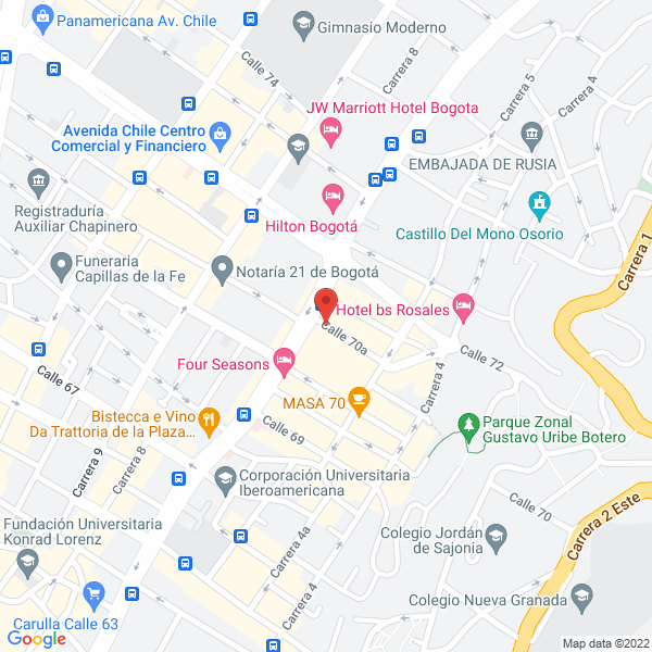 Mapa de Echo Consultores S.A.S.