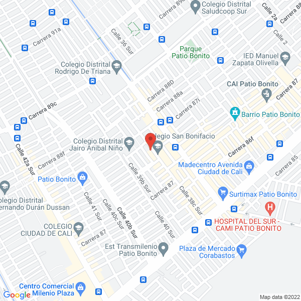 Mapa de Veterinaria & Peluquería Canina Ruffo
