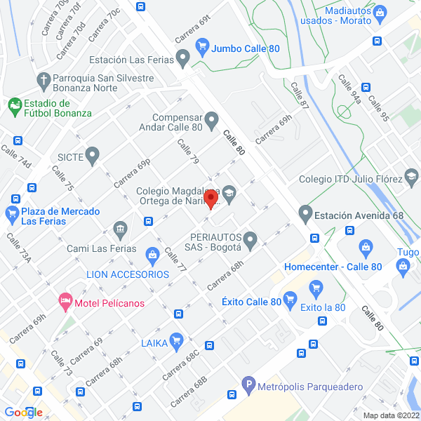 Mapa de G&Q Maquinaria Industrial Ltda.