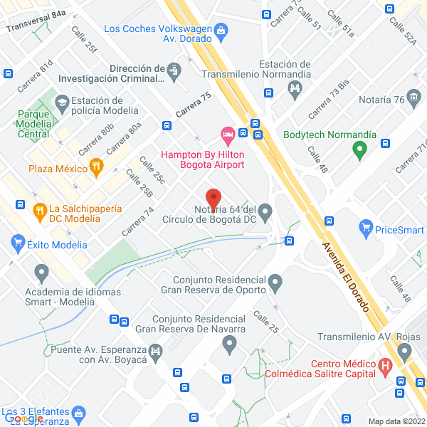 Mapa de Login Express Cargo Ltda.