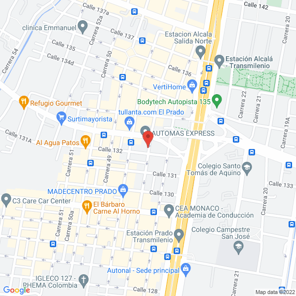 Mapa de Seichao S.A.S.