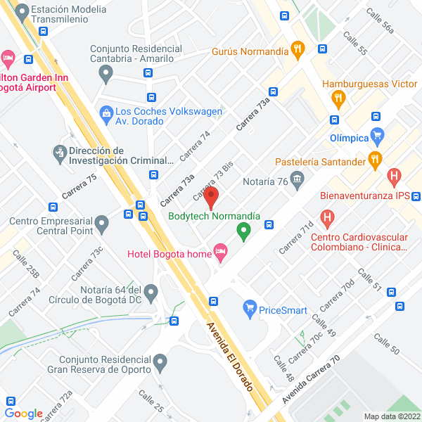 Mapa de Seingel Ltda.
