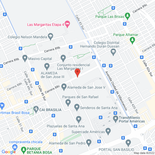 Mapa de Safety Colombia Ltda.