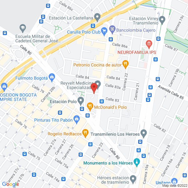 Mapa de Ana Maria Angel