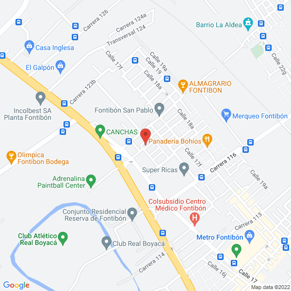 Mapa de María Erlinda Muette De Muette