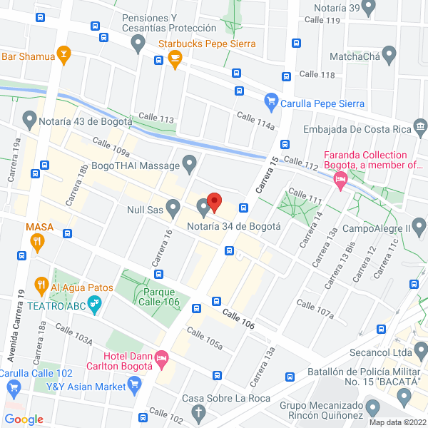 Mapa de Viated Ltda.