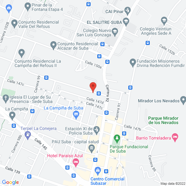 Mapa de Constructora García & Pacini S.A.S.