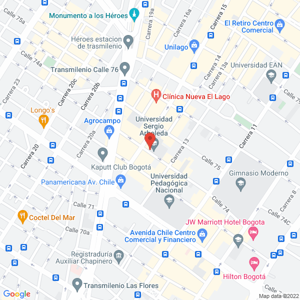 Mapa de Copyplus Ltda - En Liquidación