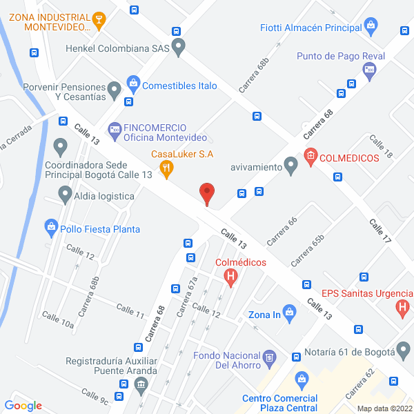 Mapa de Kingas Ltda.