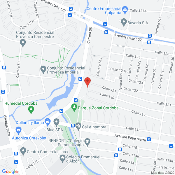 Mapa de Archivos Y Correderas Ltda.