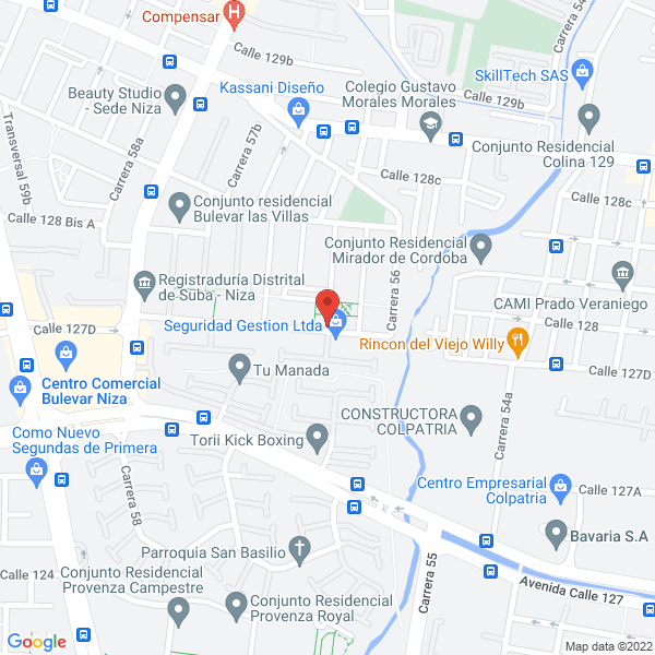 Mapa de Titg Asesores S.A.S.