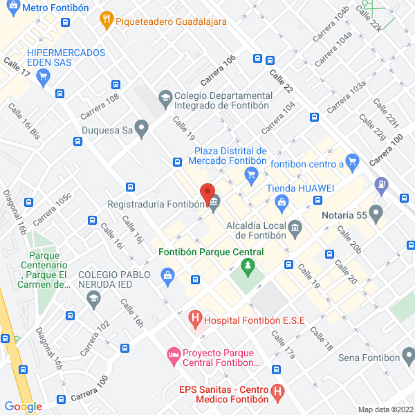 Mapa de Bary Broster