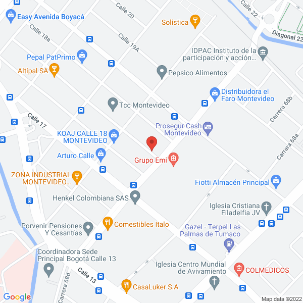 Mapa de Conservilog S.A.S.