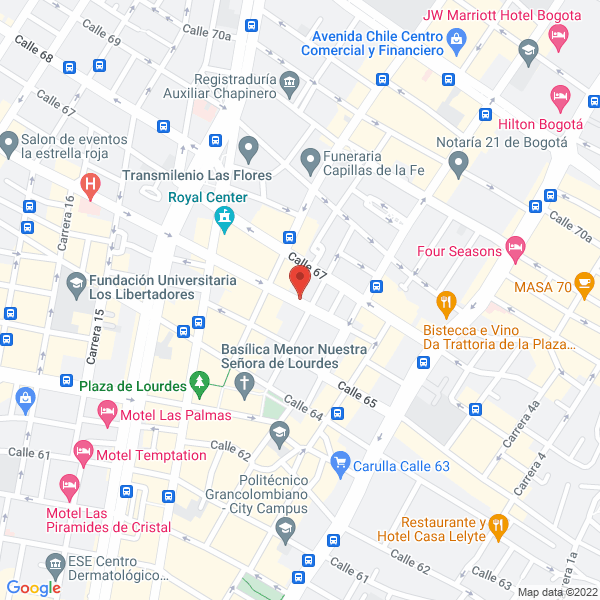Mapa de R & O Consultores De Seguros Cia Ltda.