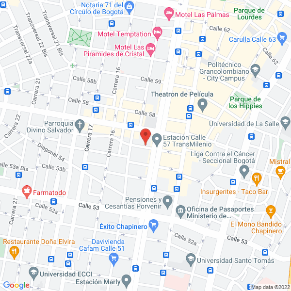 Mapa de Uribe Torres Consultores S.A.S.