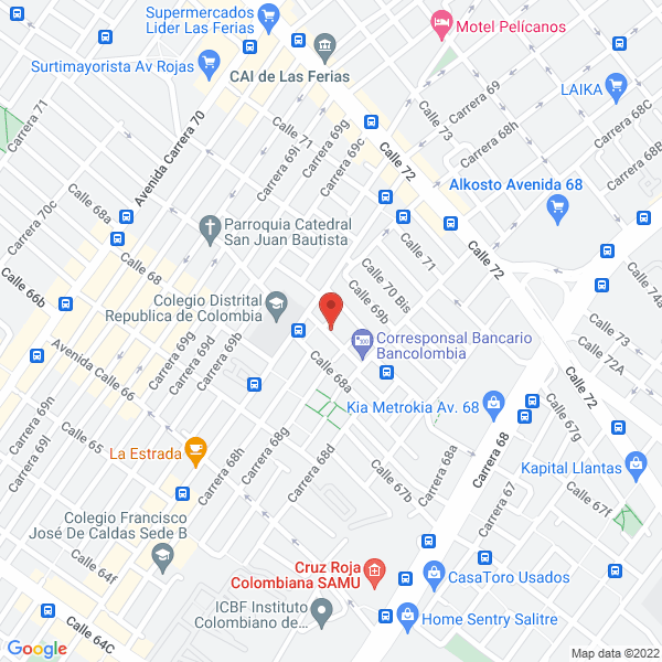 Mapa de Crear S.R. Ltda.