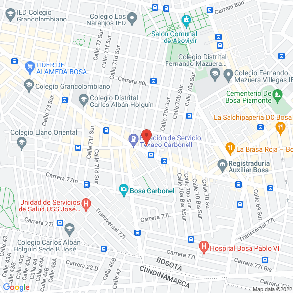 Mapa de Seguridad Y Señalización Vial Ltda.