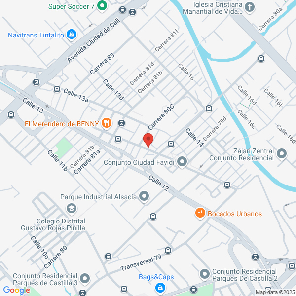 Mapa de Diego Hernando Romero Roa