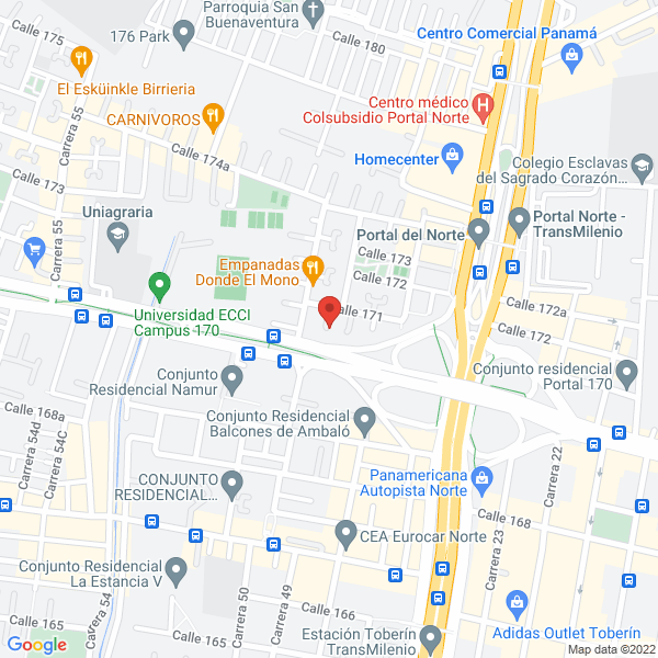Mapa de Insescol Ltda
