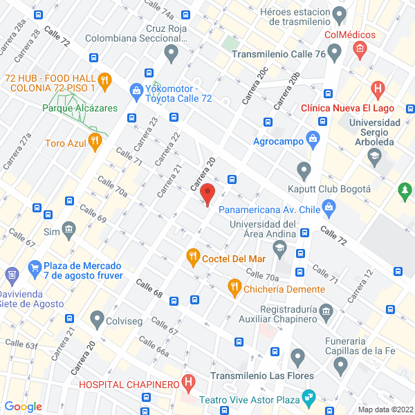 Mapa de Artisano Ltda