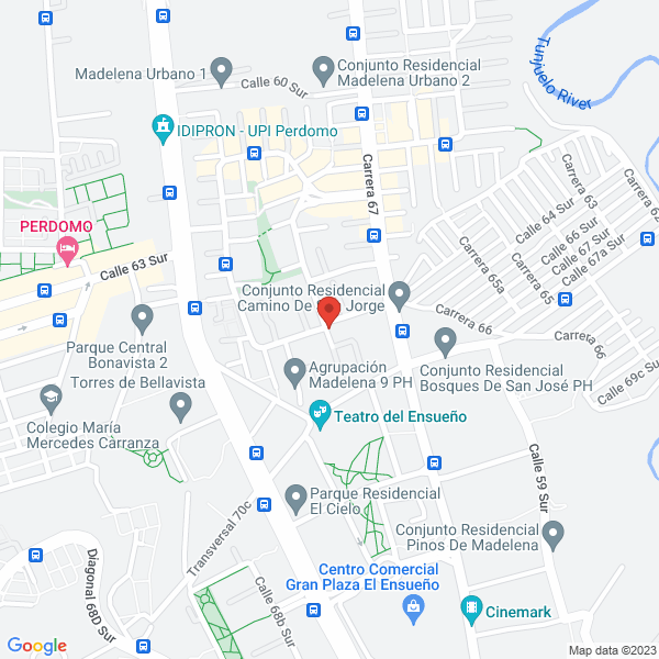 Mapa de Hospital Supplies S.A.S.