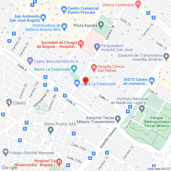 Mapa de Electro Centro Automotriz Ltda.