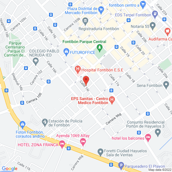 Mapa de Industrias G.S.Ltda.