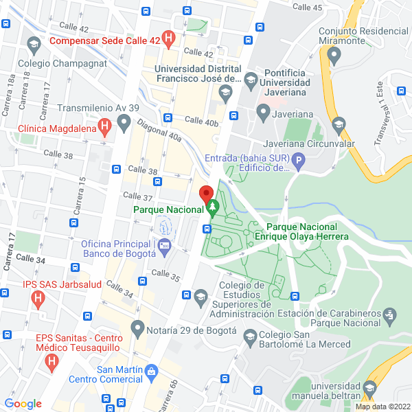 Mapa de Universal Plus Software S.A.S.