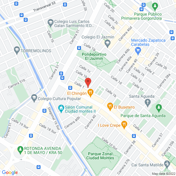 Mapa de Comparaonline Colombia Ltda