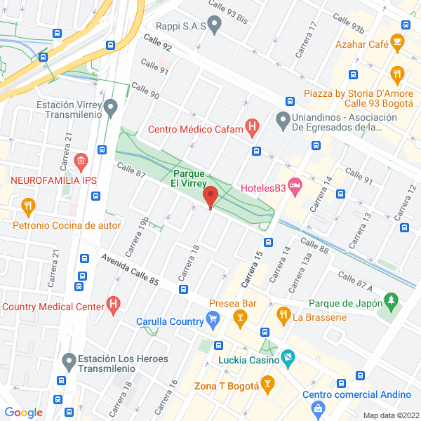Mapa de La Totuga S.A.S.
