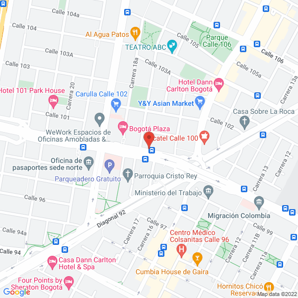 Mapa de Miguel E. Vásquez & Cía. Ltda.