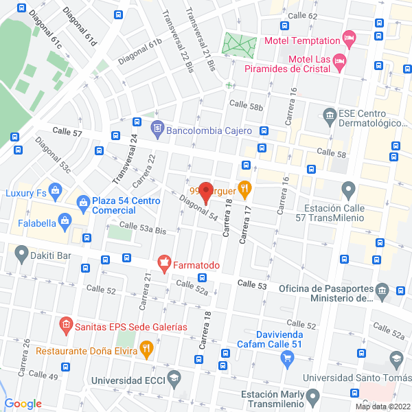 Mapa de Maria Mercedes Iregui Cabrera