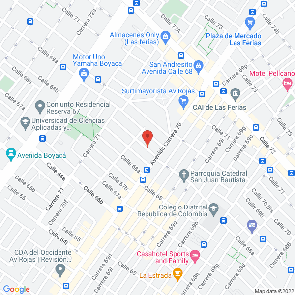Mapa de Icm Industria Metalmecánica Ltda.