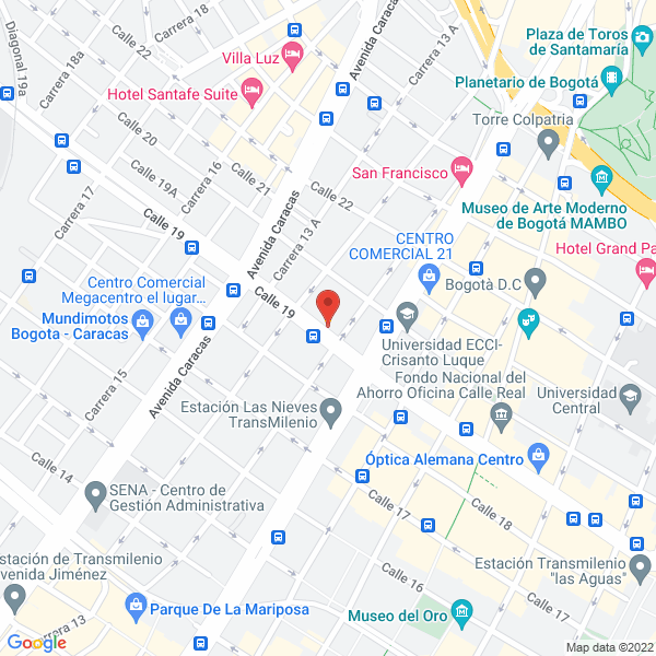 Mapa de Pastelería Castilla