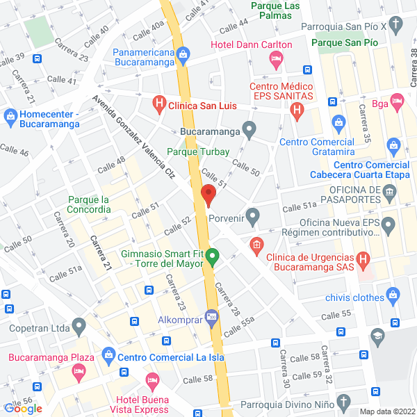 Map of Salón De Eventos Imperial
