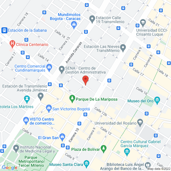 Mapa de Distribuciones De Carne La Exelencia