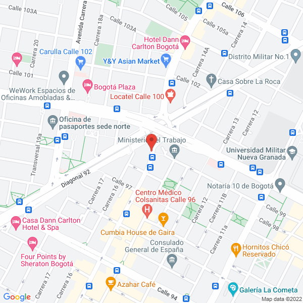 Mapa de Training & Education Services