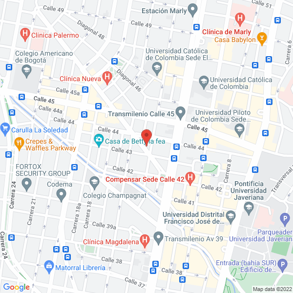 Mapa de Akalia Flores Y Detalles Ltda.