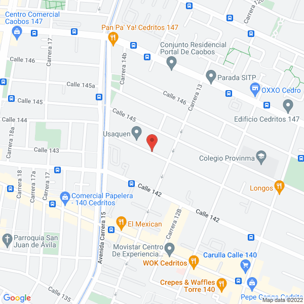 Mapa de Uripapeles Ltda.