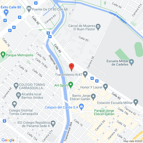 Mapa de E. Ingeniería Ltda.
