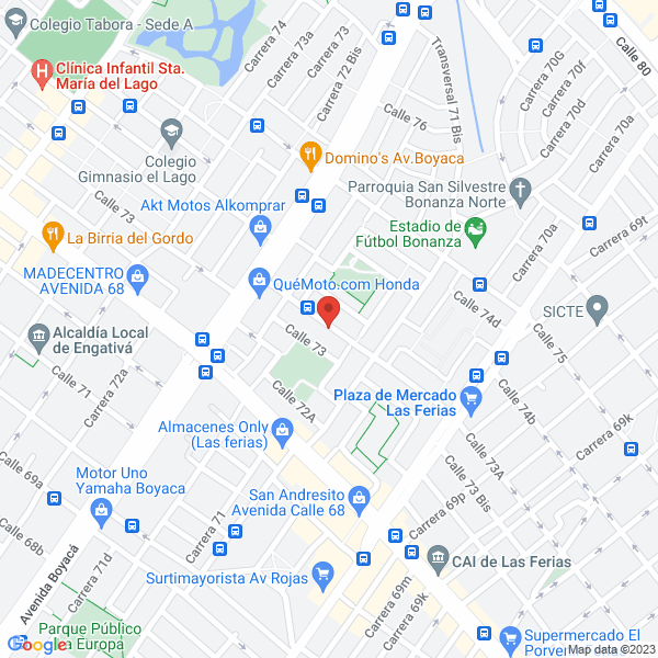 Mapa de Proteger Profesionales En Prevencion De Riesgos Ltda.