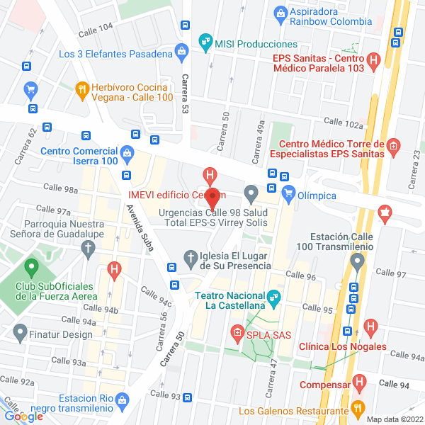 Mapa de Albenture Colombia S.A.S.