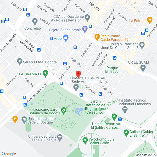 Mapa de M. Disfruta