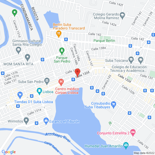 Mapa de T Y D Tecniredes