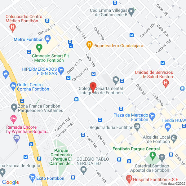 Mapa de Uniseñal E.U.