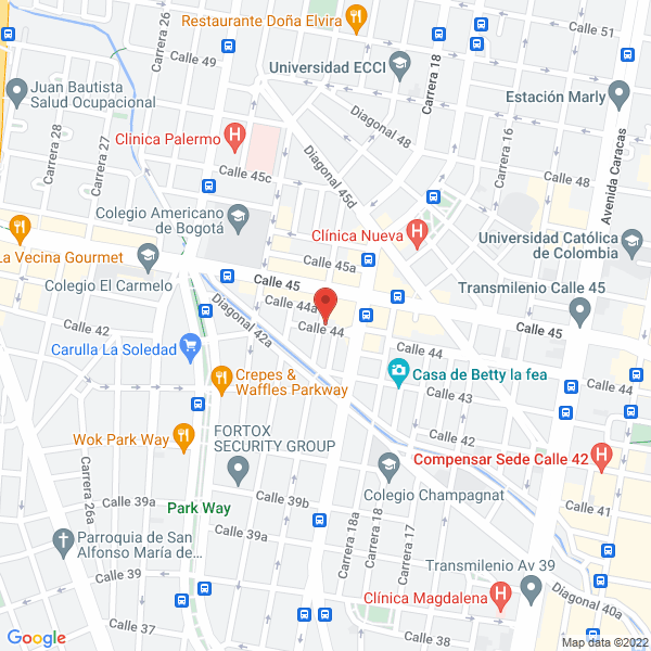 Mapa de La Colina Productos Alimenticios S.A.