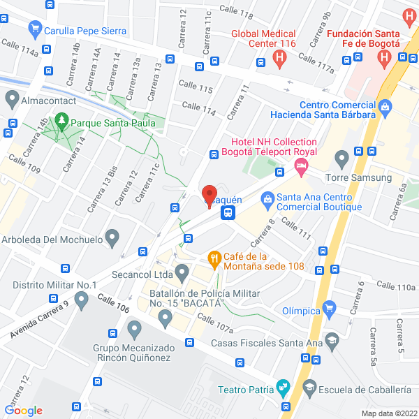 Mapa de Consultora Nivel 7 Ltda.