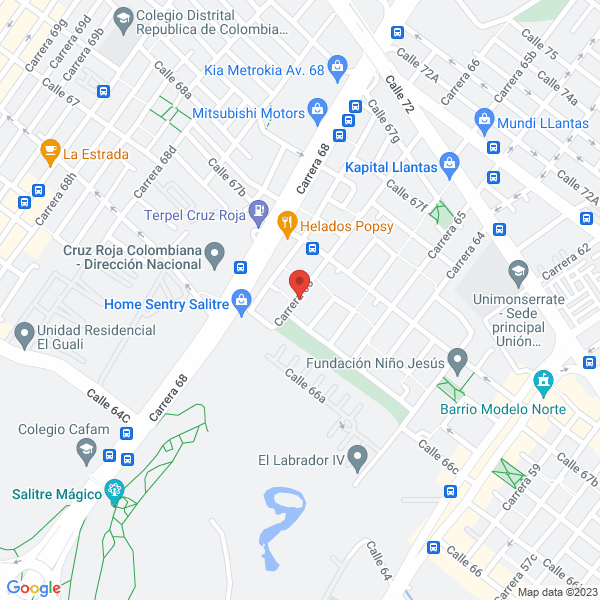 Mapa de Seguridad Y Control De Sistemas Digitales Ltda.