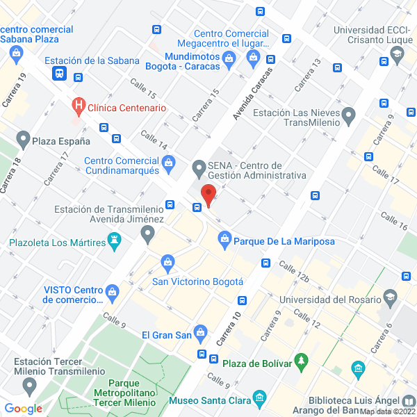 Mapa de Administración Y Servicios Aseviseg Ltda.