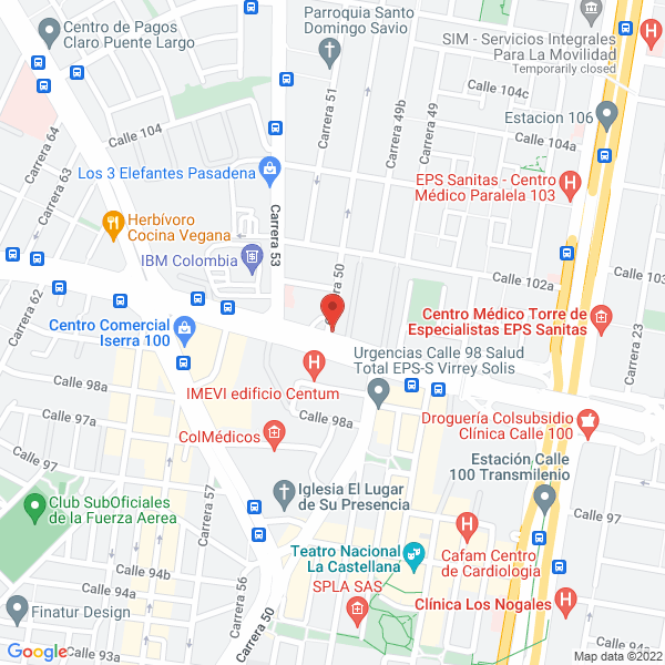 Mapa de Manguare E U
